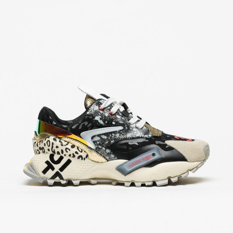 Exé Sneaker SY24-6 EM Beije / Black - - Mob Crew Store