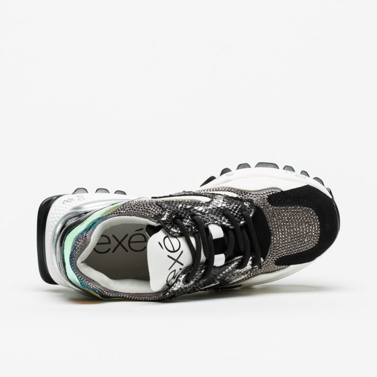 Chaussures Exé D190608 – Modèle 17e En Simili Et Textile, Doublure Confort, Coloris Rose - 5