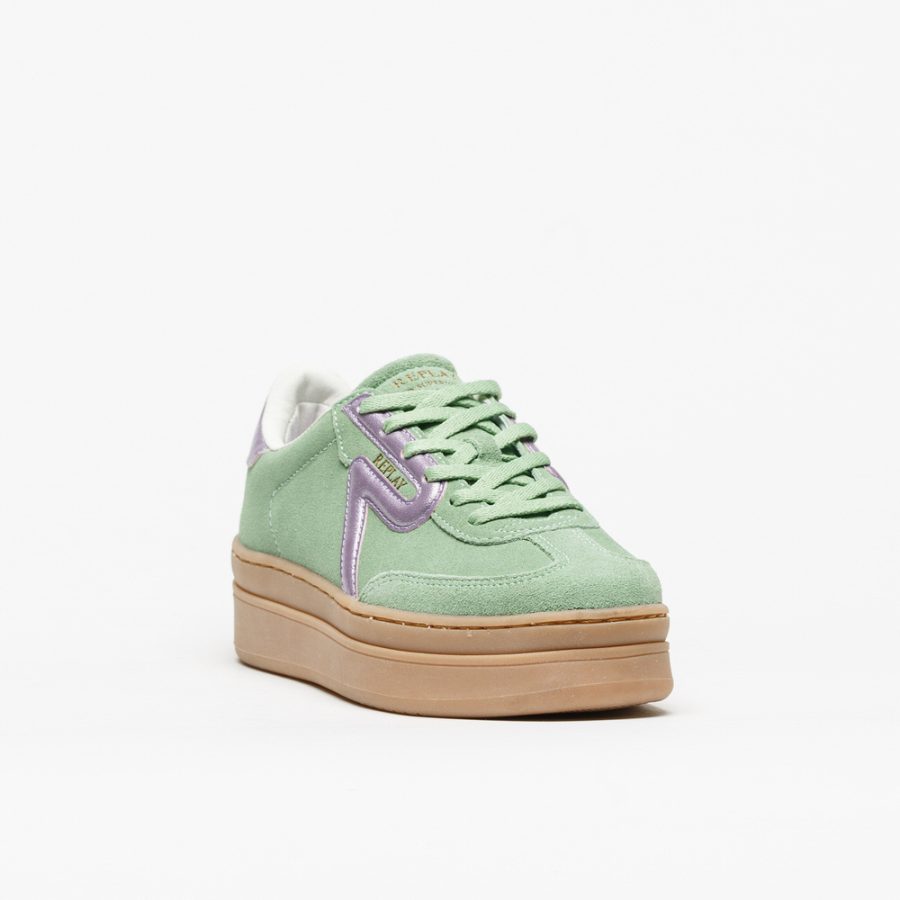 Sapatilha Replay Camden Suede Verde - Image 2