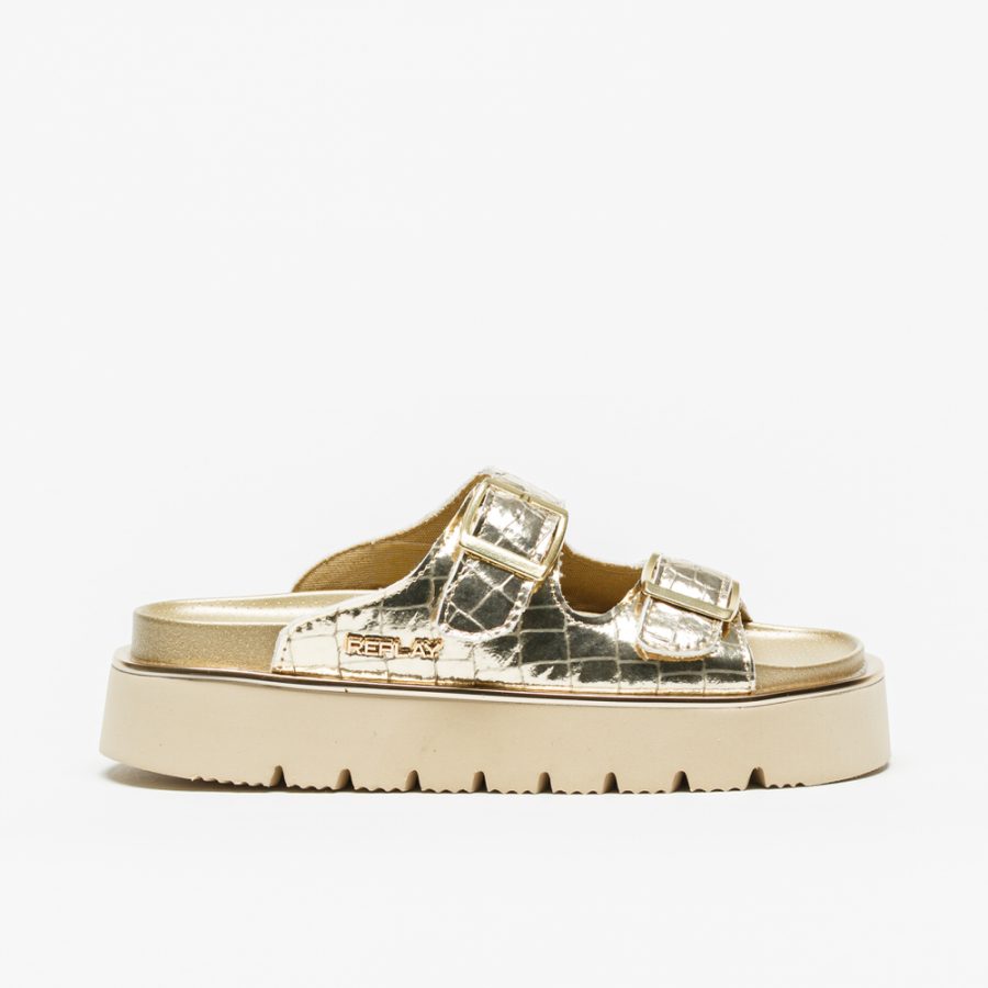Sandália Replay Muddy Cocco Dourado