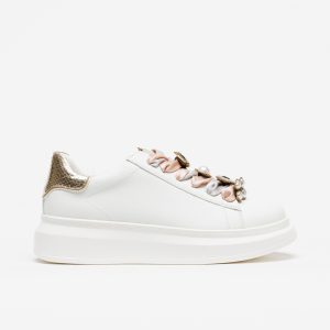 Sapatilha Exé 66-52EX11 White/Gold