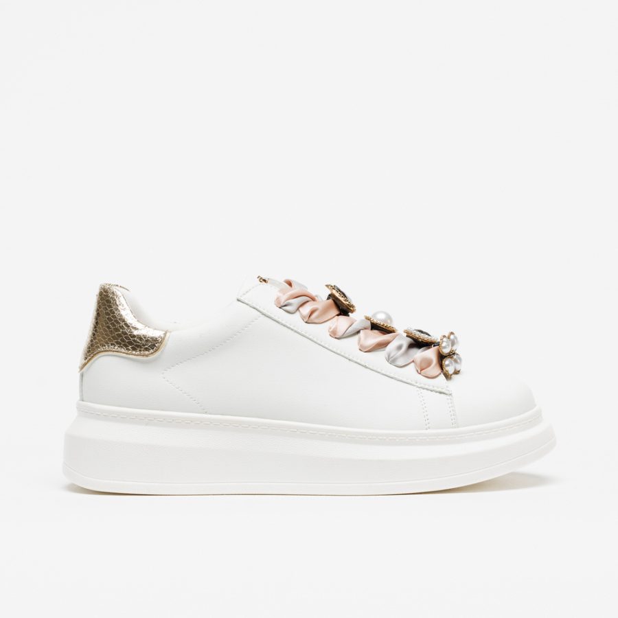 Sapatilha Exé 66-52EX11 White/Gold