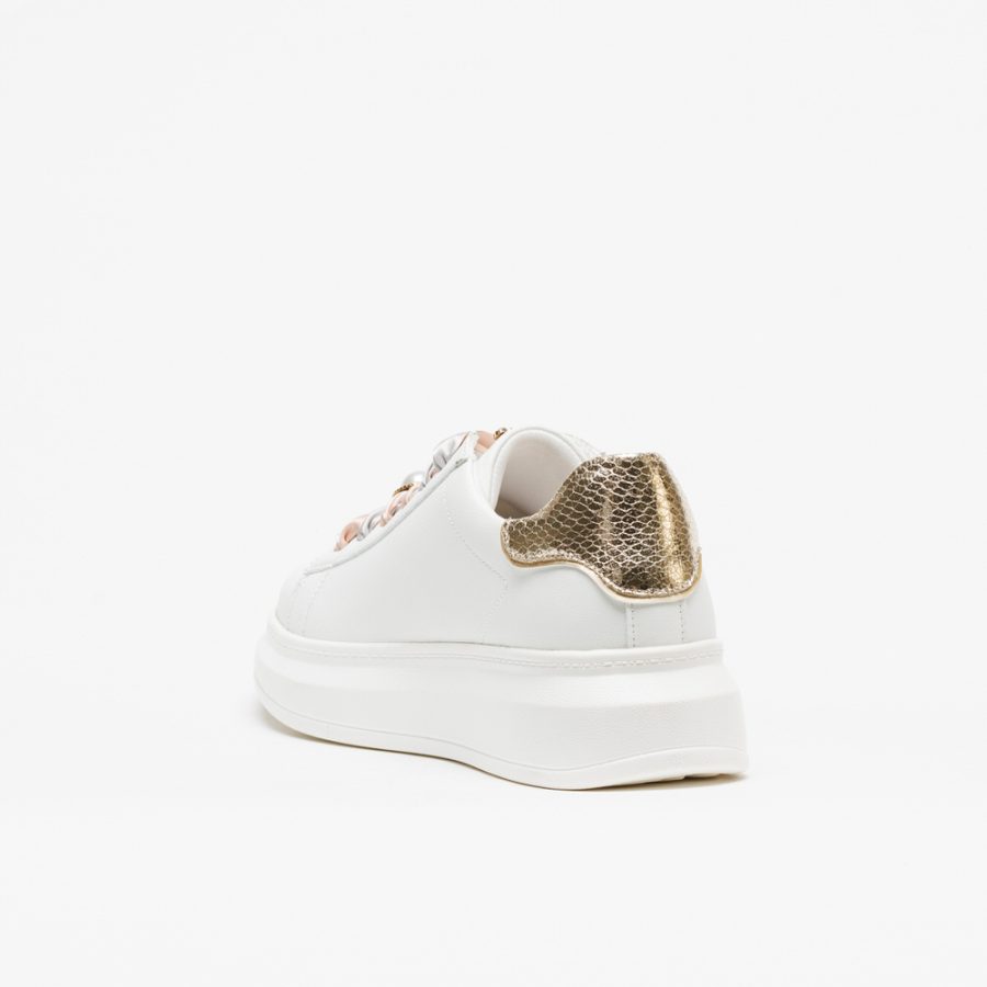 Sapatilha Exé 66-52EX11 White/Gold - Image 3