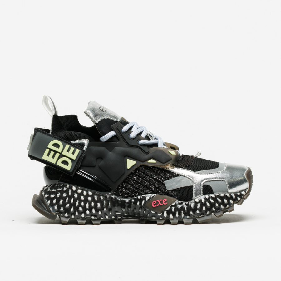 Sapatilha Exé 929-5 Black Silver