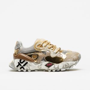 Sapatilha Exé 134-10 Taupe Gold