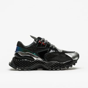 Sapatilha Exé 3020-8 Black Silver