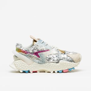Sapatilha Exé 999-14 Beige Silver