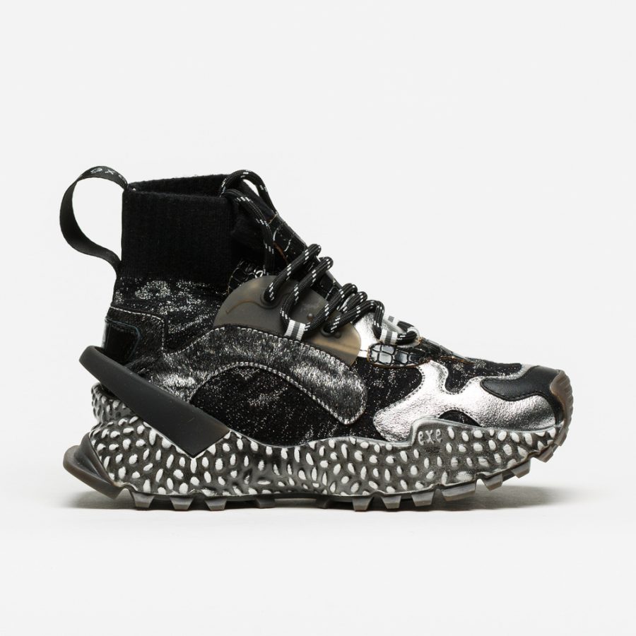 Sapatilha Exé 999-18 Black Silver