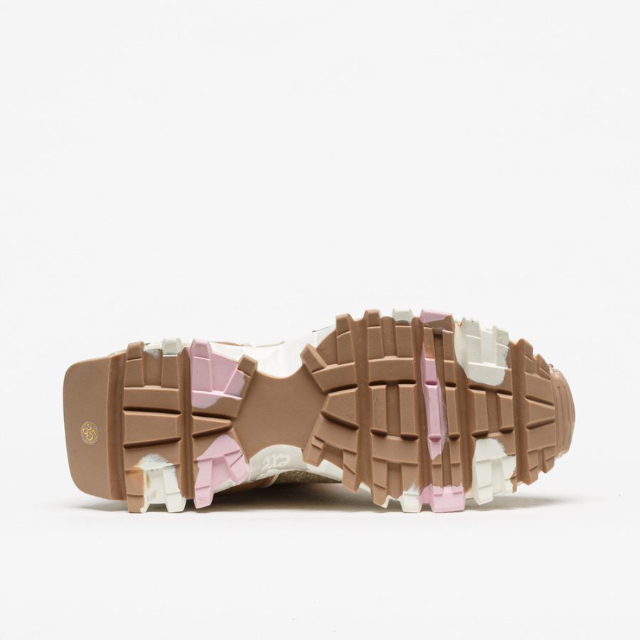 Sapatilha Exé SY24-7 Taupe/Pink - Image 5