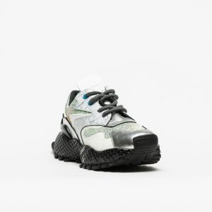 Alternative view of Sapatilha Exé 3020-8 Silver Black