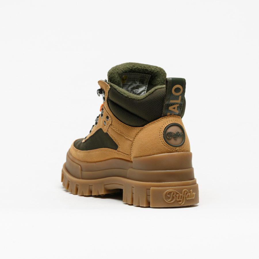 Bota Buffalo Aspha Com Hike Mid Beige - Image 3
