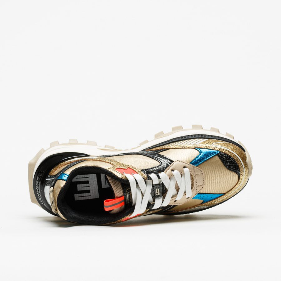 Sapatilha D.Franklin DFSH347011 Gold Black - Image 4