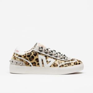 Sapatilha Emanuelle Vee Olivia Strass Pony Multi