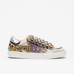 Sapatilha Emanuelle Vee Olivia Strass P003 Multi