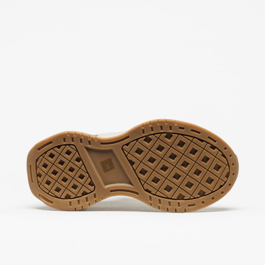 Sapatilha Emanuelle Vee Arcade All Gold Beige - Image 5