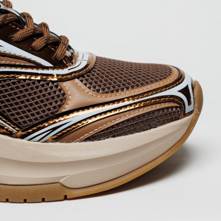 Sapatilha Emanuelle Vee Arcade All Bronze Brown - Image 6