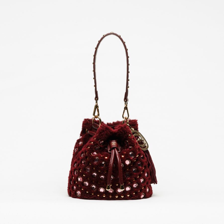 Bolsa La Carrie Andromeda Burgundy