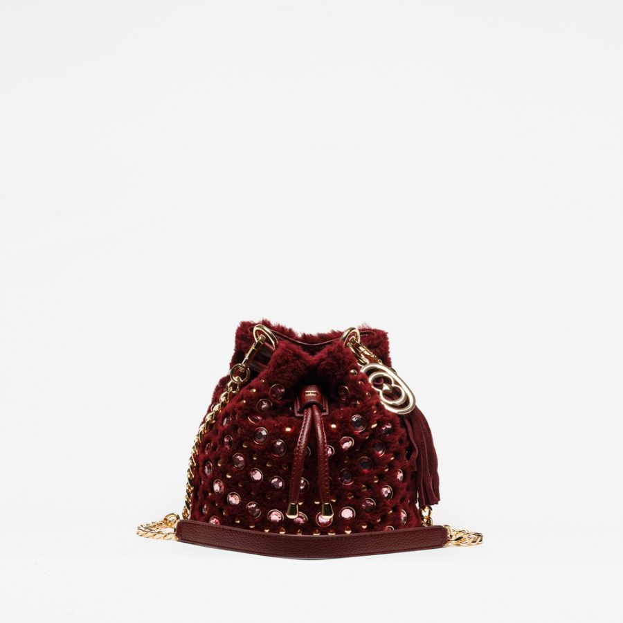 Bolsa La Carrie Andromeda Burgundy - Image 4