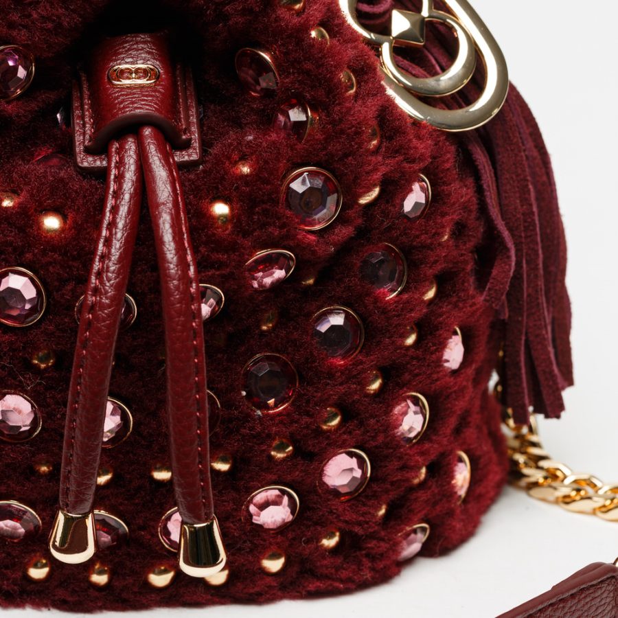 Bolsa La Carrie Andromeda Burgundy - Image 6