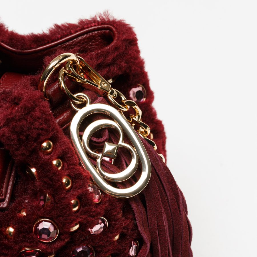 Bolsa La Carrie Andromeda Burgundy - Image 7