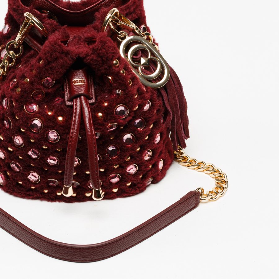Bolsa La Carrie Andromeda Burgundy - Image 8