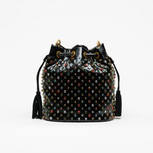 Bolsa La Carrie Andromeda Shiny Multi Black