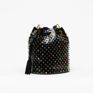 Alternative view of Bolsa La Carrie Andromeda Shiny Multi Black