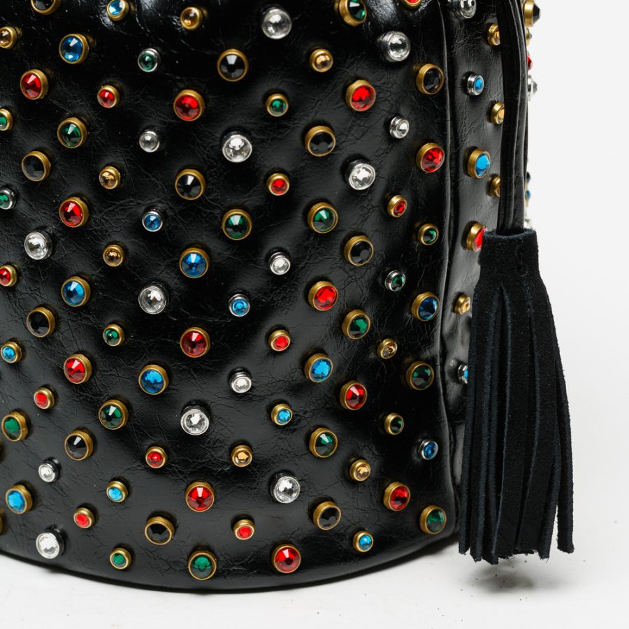 Bolsa La Carrie Andromeda Shiny Multi Black - Image 5