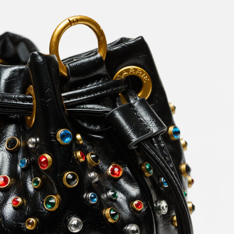 Bolsa La Carrie Andromeda Shiny Multi Black - Image 6