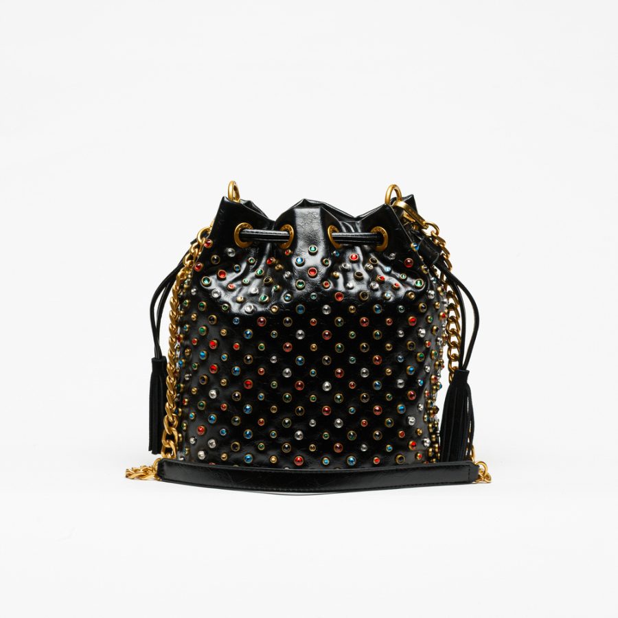 Bolsa La Carrie Andromeda Shiny Multi Black - Image 7