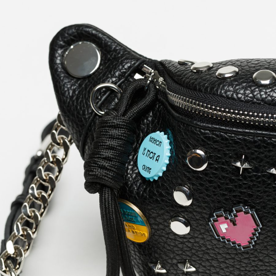 Bolsa de Cintura La Carrie Smiles Preta - Image 6