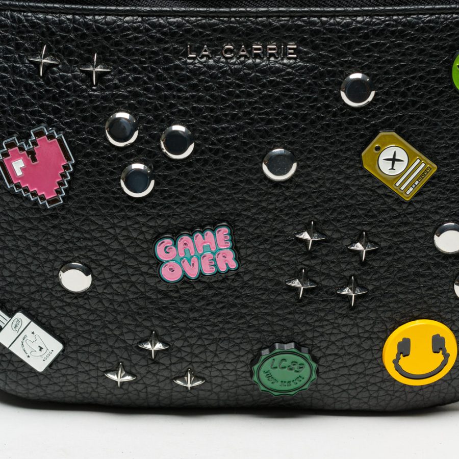 Bolsa de Cintura La Carrie Smiles Preta - Image 8