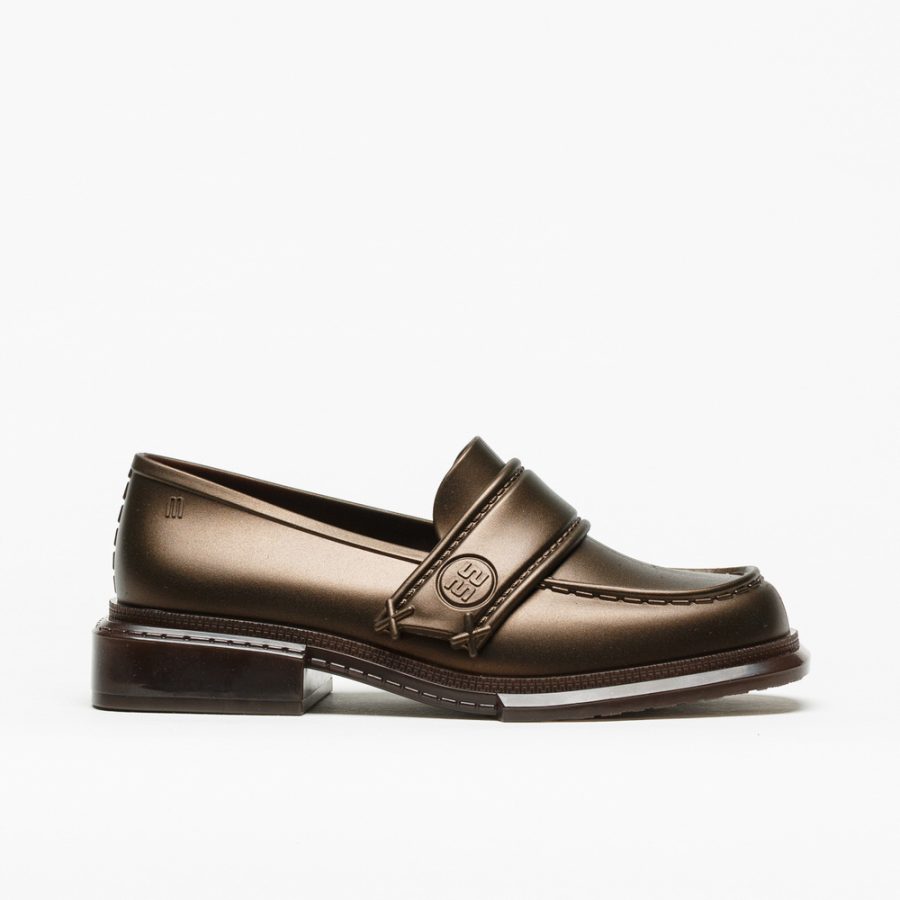 Sapato Melissa Spencer Brown Bronze