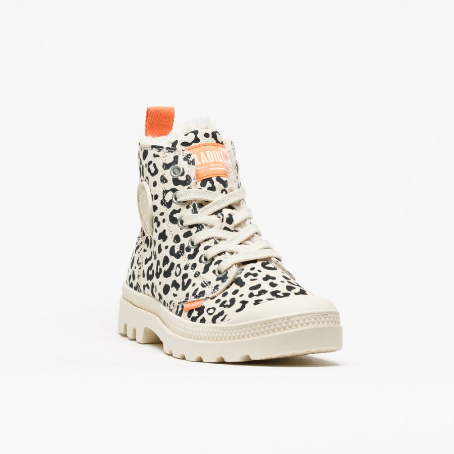 Bota Palladium Pampa Hi Zip Leo Wave Gray - Image 2