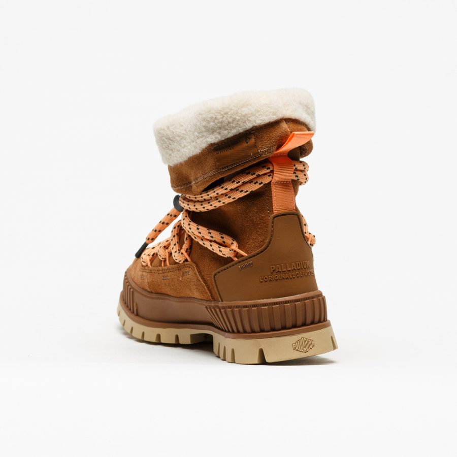 Bota Palladium Pallashock Hiver Dear Brown - Image 3