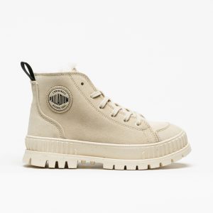 Bota Palladium Pallashock Zip Warm Sahara