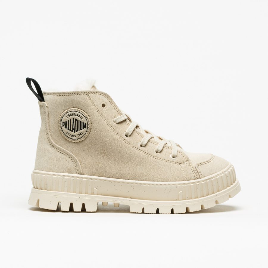 Bota Palladium Pallashock Zip Warm Sahara
