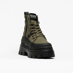Alternative view of Bota Palladium Pallasquad Zip Tx Olive Night