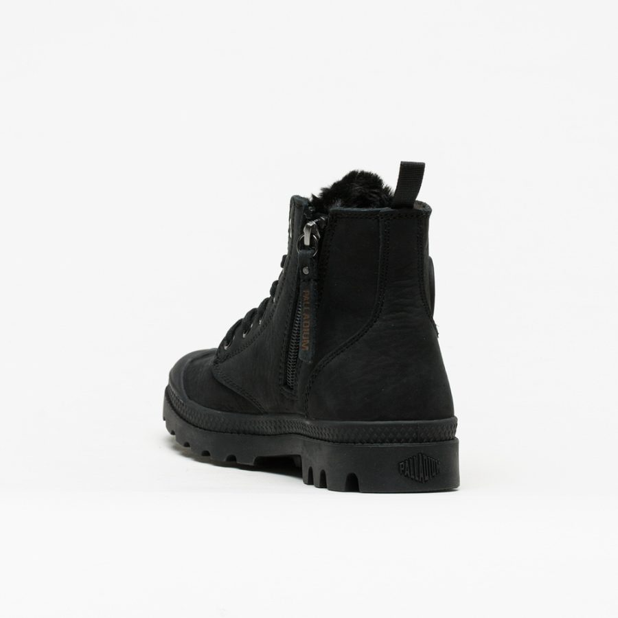 Bota Palladium Pampa Hi Zip Black - Image 3