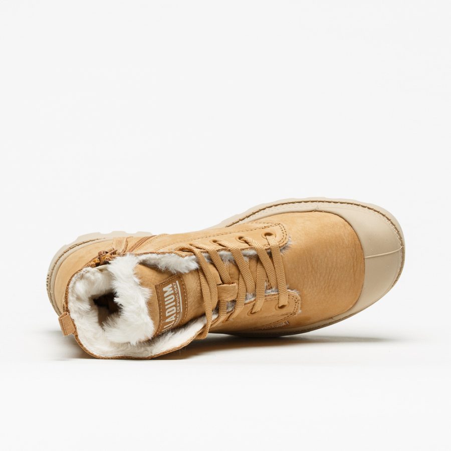 Bota Palladium Pampa Hi Zip Dear Brown - Image 4