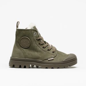 Bota Palladium Pampa Hi Zip Dusky Green