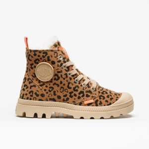 Bota Palladium Pampa Hi Zip Leo Dear Brown