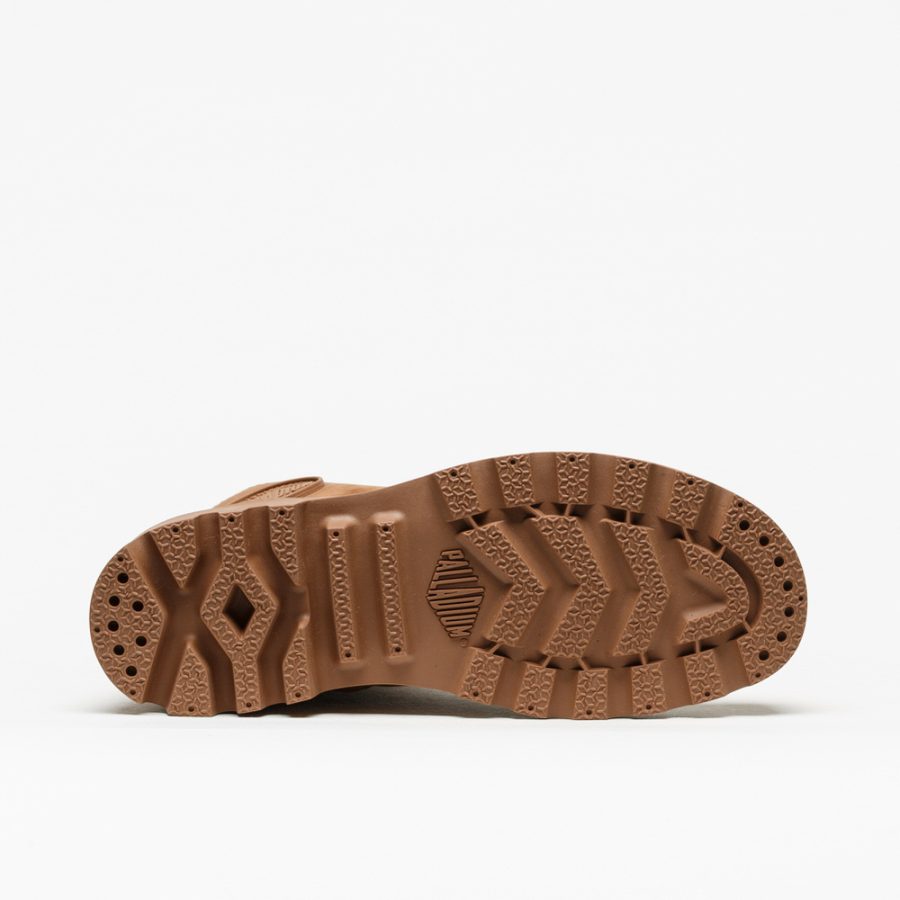 Bota Palladium Pampa Hi Zip Raw Brown - Image 5