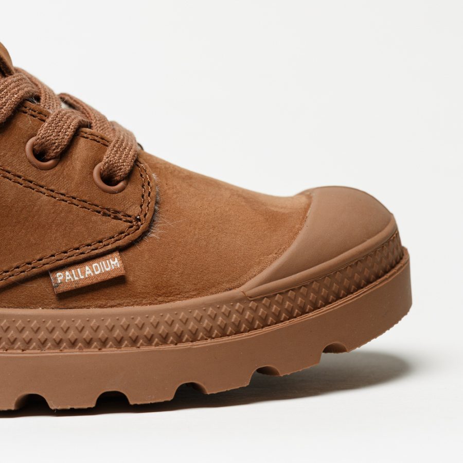 Bota Palladium Pampa Hi Zip Raw Brown - Image 6