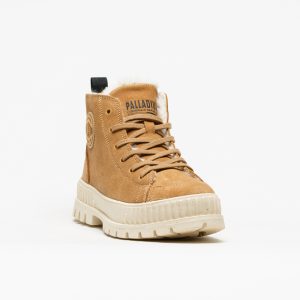Alternative view of Bota Palladium Pallashock Zip Warm Dear Brown