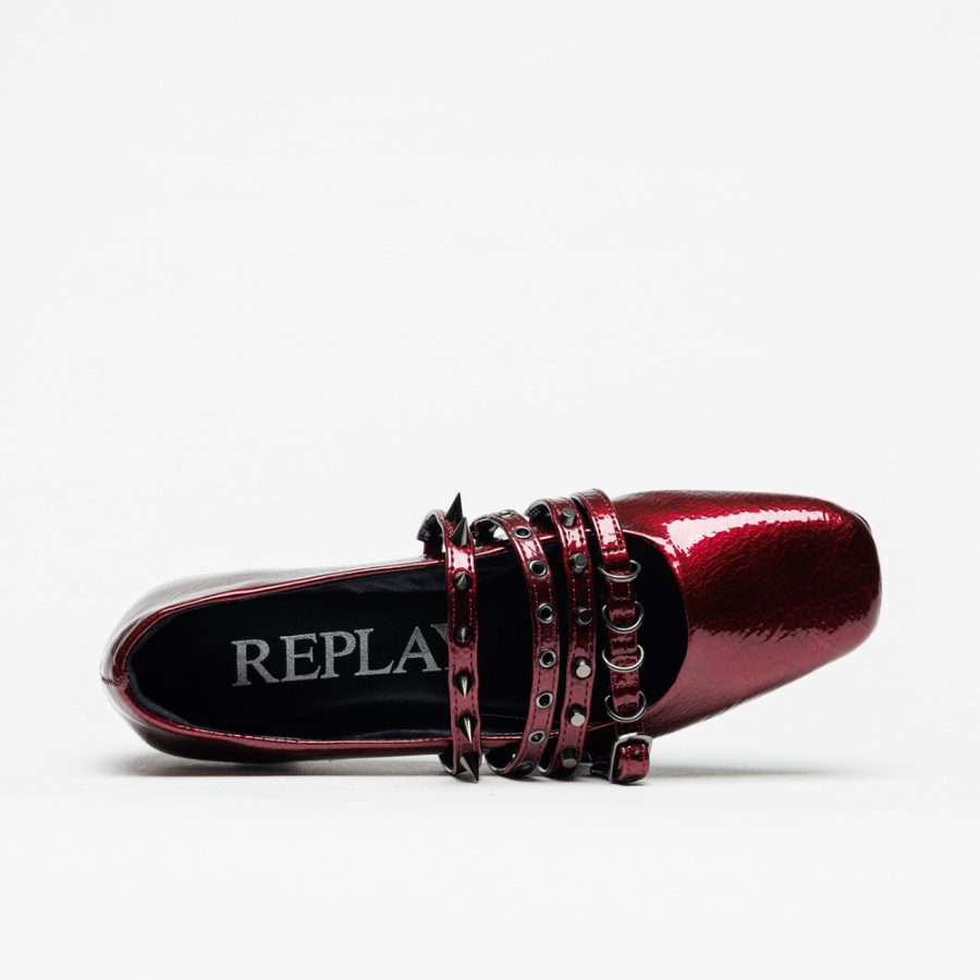 Sapato Replay Sabine Shrink Cherry - Image 4