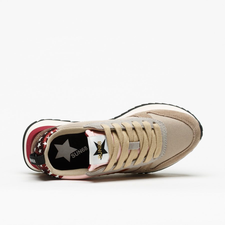 Sapatilha Sun68 Stargirl Multicolor Beige - Image 4