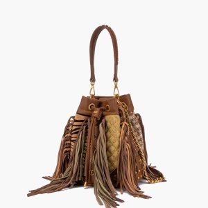 Alternative view of Bolsa La Carrie Legacy Bucket Combi Cuoio
