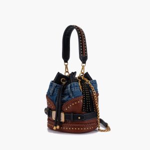 Alternative view of Bolsa La Carrie Bagghy Bucket Cuoio