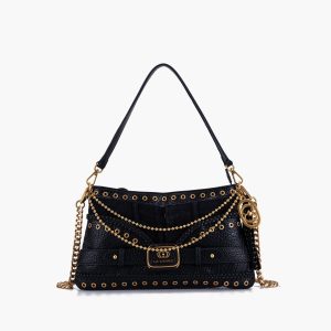 Bolsa La Carrie Med.Hand Black